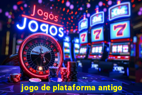 jogo de plataforma antigo